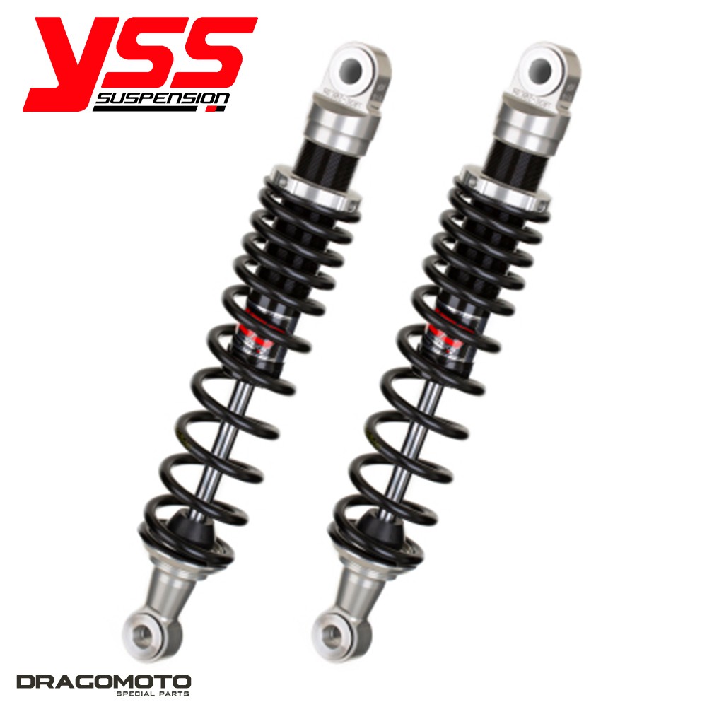 Amortisseur YSS arrière RE302-360T pour Triumph Thruxton 865 EFI 2008-2016 noir et chrome
