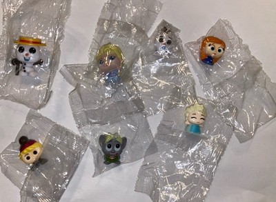 Disney Figures  Set Of  7 Elsa Anna Snowmonster Olaf  From Frozen New