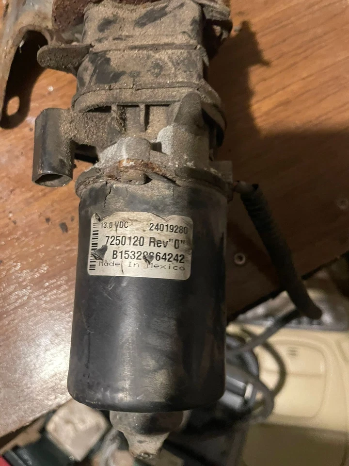 Conjunto de actuador de freno de estacionamiento Jaguar S-Type 2001-2008 con cable OEM 24019280 Foto 3 de 4