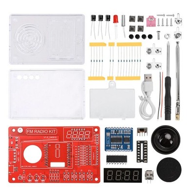 RDA5807 FM Radio Electronic DIY Kit 87-108MHz for School Teaching STEM Learning
