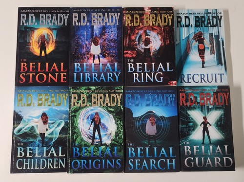 The Belial Series by R. D. Brady Rare OOP Complete Set Vol 1-14 W/ Fast Shipping - Picture 5 of 8
