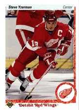 1990 Upper Deck Steve Yzerman #56 card