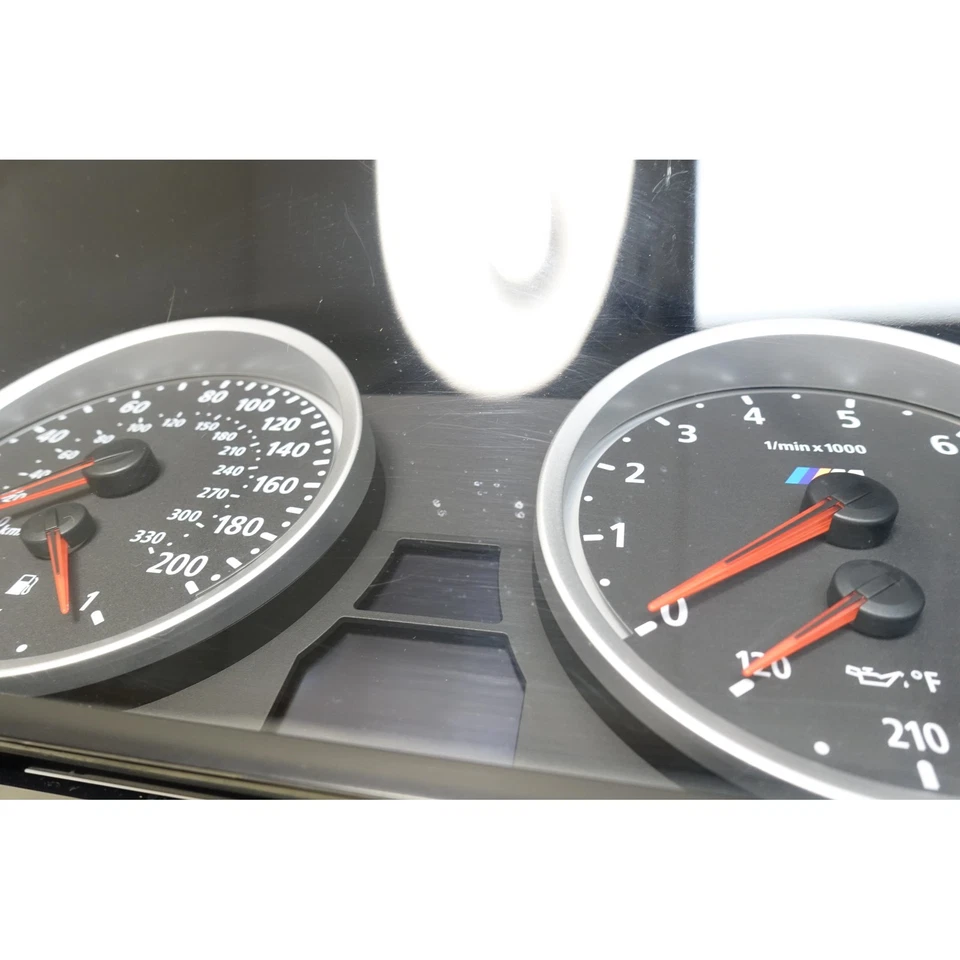 Cuadro de instrumentos BMW E60 M5 E63 M6 V10 2006-2010 MPH velocímetro Speedo 93 k OEM Foto 4 de 4