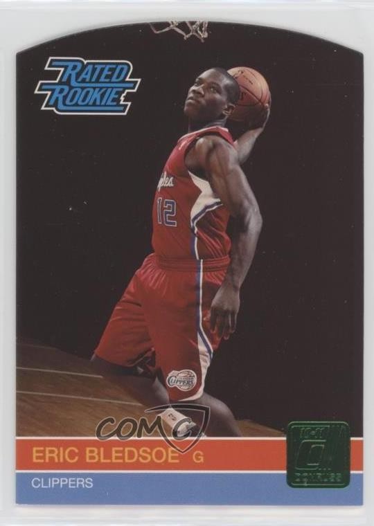 2010-11 Donruss Rated Rookie Emerald Die-Cut Eric Bledsoe #245 Rookie RC qp4
