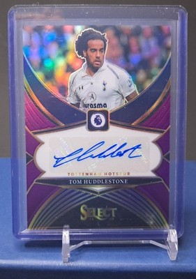 24-25 Panini Select Premier League Tom Huddlestone Purple Prizm Auto /199