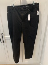 Old Navy Women Classic High-Rise O.G Straight "Secret Smooth Pockets" 18 Tall