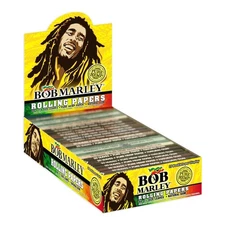 Rolling Paper - 1 1/4" Medium Size (78mm) Paper - Box of 25 Booklets! (50 Lea...