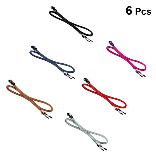 6 Pcs Non-slip Glasses Rope Adjustable Eyeglasses Cords Anti-slip Straps - Picture 3 of 12