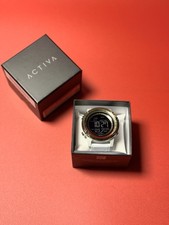 Activa x Invicta Voyager of Time Digital Watch 52mm White Gold ACW8125-007 NEW