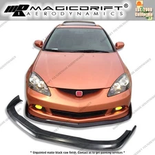 For 05 06 Acura RSX CS Charge BottomLine Style Front Bumper Lip Chin Spoiler PU