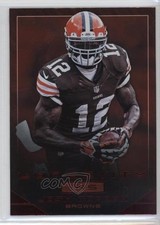 2014 Panini Rookies & Stars Longevity Ruby Josh Gordon #18 3k5