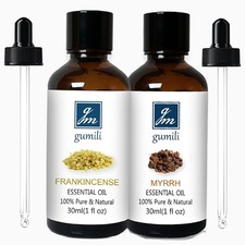 Frankincense Myrrh Essential Oil Set 2 x 30ml 100 Pure Pure Frankincense Oil