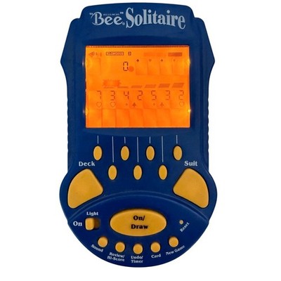 Bee Solitaire Handheld Electronic Game 2004 Techno Source TESTED