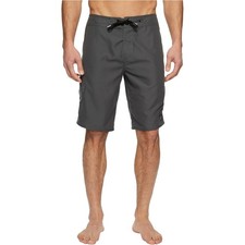 O'Neill Men's 31 Anthracite Santa Cruz Solid 2.0 Boardshorts Beach Surf F12-9