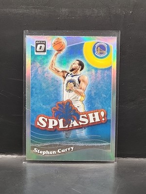 2023-24 Donruss Optic Stephen Curry #8 Warriors Splash Holo