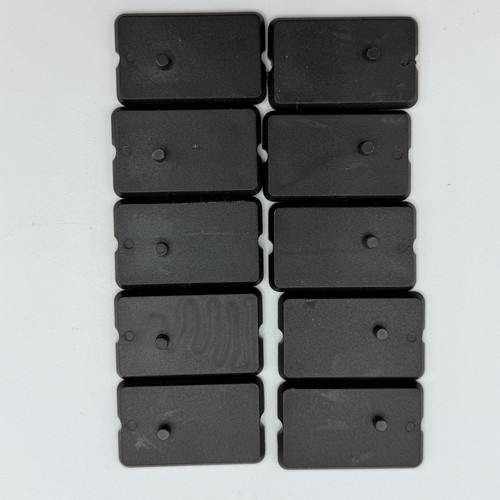 Lot of 10 Black Action Figure Display Stands Fit 3.75" GI Joe ARAH Modern