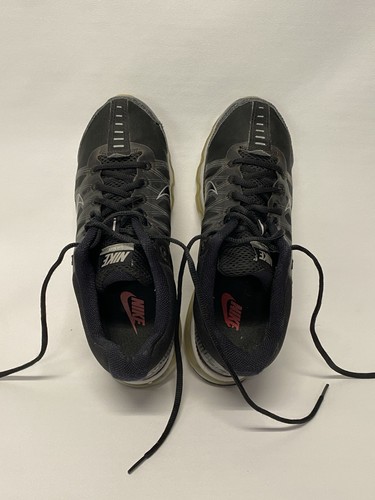 Men’s Nike Air Max Size 9 Black Gray Black Tennis Shoes No Tag U3 - Picture 9 of 14
