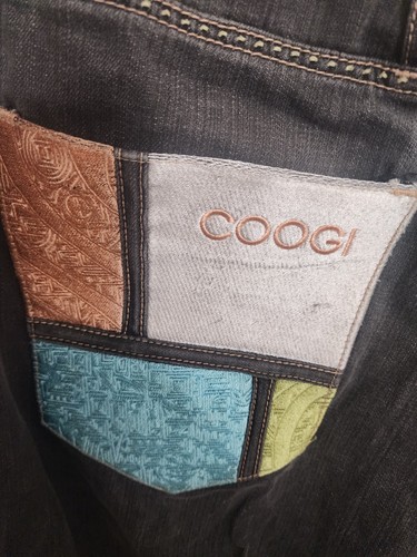 Vintage Coogi Y2K Baggy Jeans Size 36X34 Button Fly Embroidered 🔥 Awesome - Picture 10 of 16