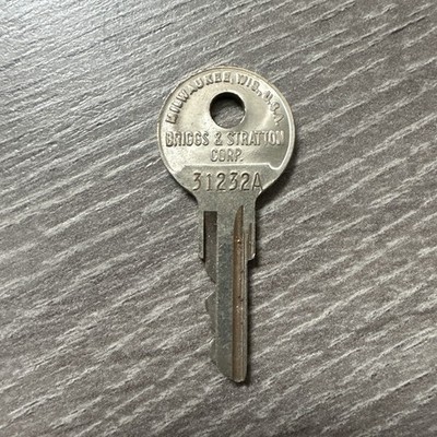 Vintage Key BASCO 31232A Briggs Stratton Milwaukee Wis Replacement