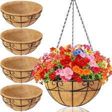 Hanging Basket Planter Set - 10 Inch