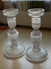 Vintage Set (2) of  Waterford Crystal GothicPattern 7.5” Candlesticks.