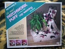 Vintage Distlefink Designs Kit Patchwork Puff  Lap Weaving Kit Set #60090