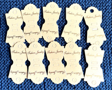 Earring Display Holders Cards  X 20 For Jewellery Makers Shop Display **