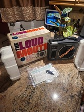 The Loud Mouth Portable 8-track Tape Player Ge Radio Vintage Old Stock