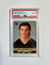 2006-07 Upper Deck Series 1 Young Guns Kris Letang Kristopher #240 PSA 8 NM-MT