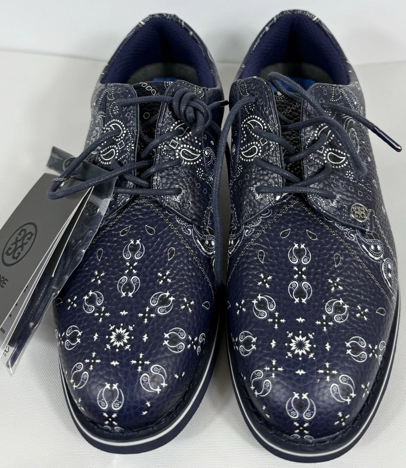 Zapatos de golf G/FORE para mujer talla 5,5 azul gallivanter cachemira bandana calavera y camiseta Foto 3 de 4