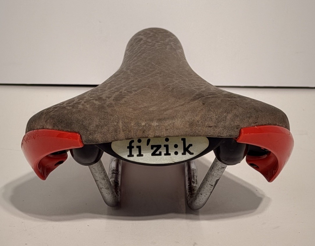 (Used) Vintage Fizik Nisene MTB Bicycle Saddle Seat Race XC Road Leather - Italy EUC (59.99 USD)