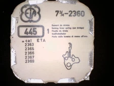 NOS ETA #445 Setting Lever Spring / Set Bridge - Cal 2360