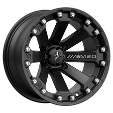 One 14x7 Msa Off-road M20 Kore 4x137 0 Satin Black Wheel Rim 112.1