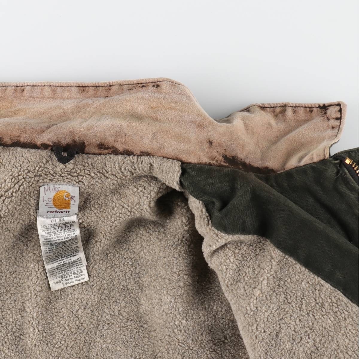 80s 〈Carhartt〉 umbrella cape coat 2ND clothing 00 s Carhartt Umbrella Cape Jacket Duckwork