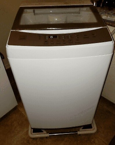 Carrello Regolabile con Ruote Bloccatrici Capacità 220lbs Base Lavatrice - Foto 6 di 7
