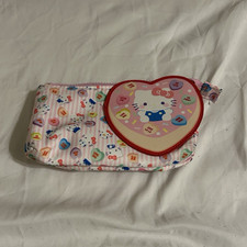 Sanrio Hello Kitty Heart-Shaped Pencil Case Animation Patterned Design