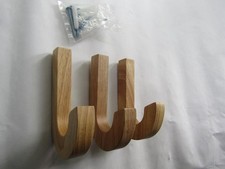 Wooden retro Hat and Coat Hooks Hanger pegs hallway storage hanging hooks