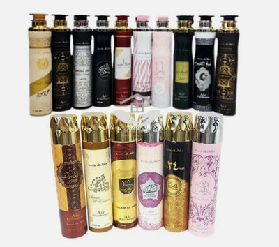 12 x 300ml Arabischer Lufterfrischer Überraschung Konvolut Dubai Luxus Duft Langanhaltend
