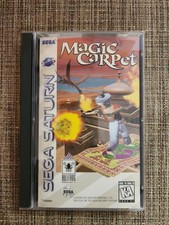 Magic Carpet (Sega Saturn) Complete no foam Very Good Condition Read Desc