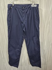 Men's Carhartt FR Blue Pants Size 36x36 73478-20 Chore Industry Maintenance 5 