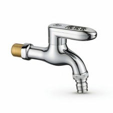 Wasserhahn mit Zahlenschloss Rostfrei Wasserzapfschloss Kompakt f&uuml;r