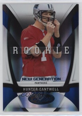 2009 Donruss Certified New Generation Mirror Blue Hunter Cantwell Rookie RC 0t2