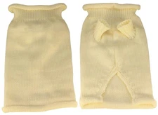 Mirage Pet Products Plain Knit Pet Sweater, X-Large, Cream