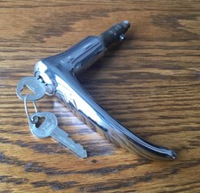1930s 1940s Chevrolet Pontiac Oldsmobile Trunk Handle Wgm Keys Vtg Deck Lock
