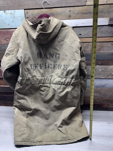 Chaqueta De Colección USN Rara Uss Bang Submarino Marina Abrigo de Campo Militar ¡¡¡Rara!!!! - Imagen 13 de 18