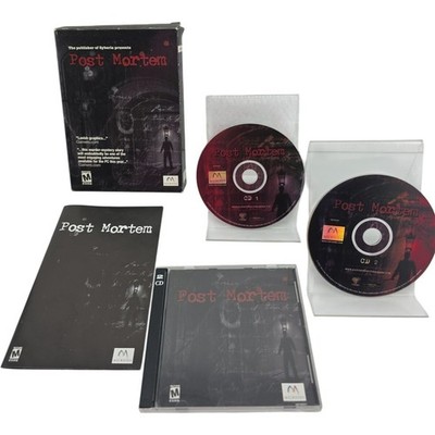 Post Mortem PC Game 2 Disc Complete With Manual Tested and Working