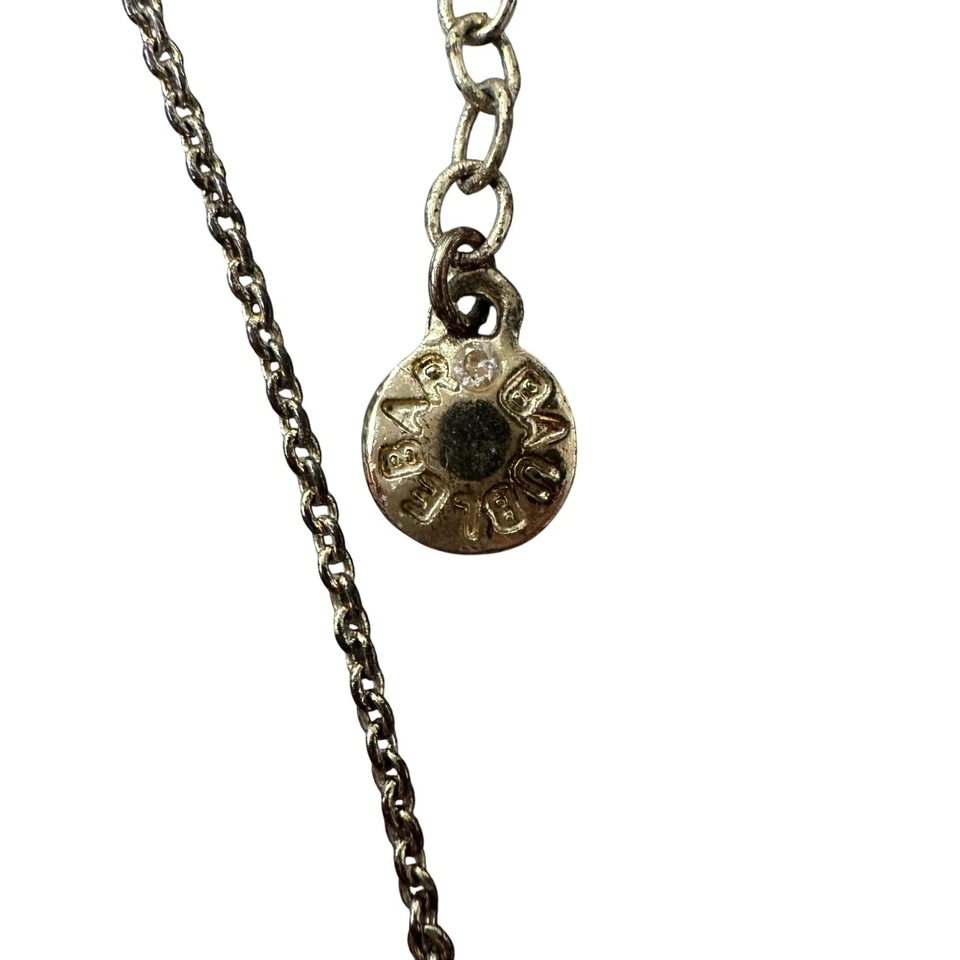 Ожерелье BaubleBar Disney Mickey Mouse со стразами подвеска золотистое - Изображение 4 из 4