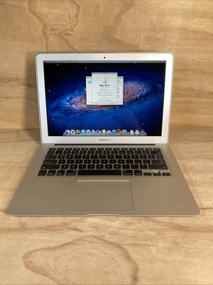Apple Macbook Air A1369 13'' Core i5 1.7GHz 4GB RAM 128GB SSD Mac OS Lion/READ