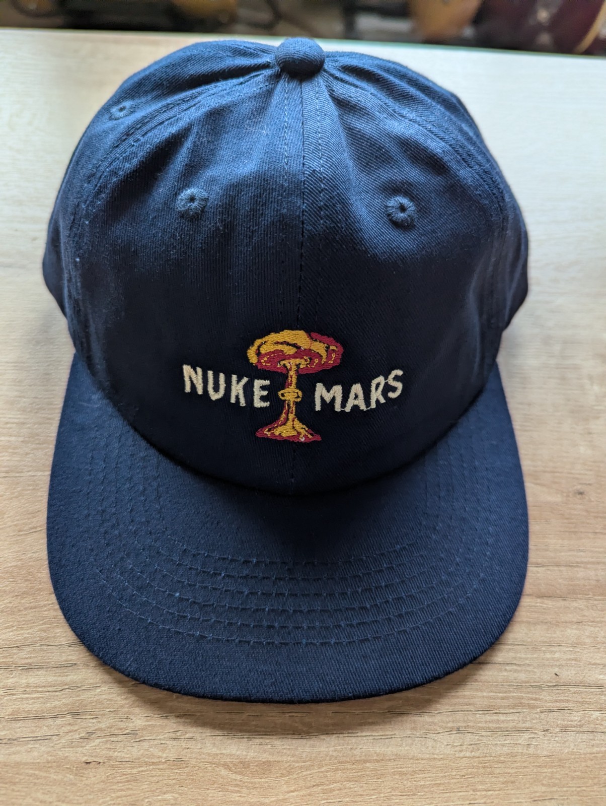 Nuke Mars Baseball Cap Hat Sci-Fi Space Attacks U… - image 1