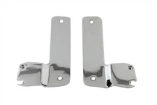 Windshield Mount Brackets Chrome fits Harley Davidson